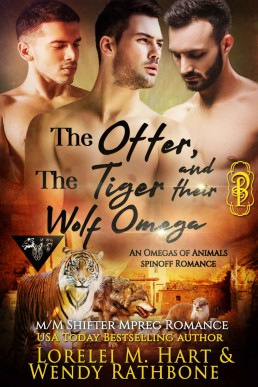 The Otter, the Tiger and Their Wolf Omega (Omegas of Animals: SD Book 4)