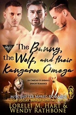 The Bunny, the Wolf, and Their Kangaroo Omega (Omegas of Animals SD  8)