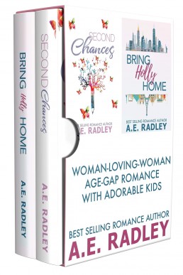 WLW Age-Gap Romance with Adorable Kids Box Set