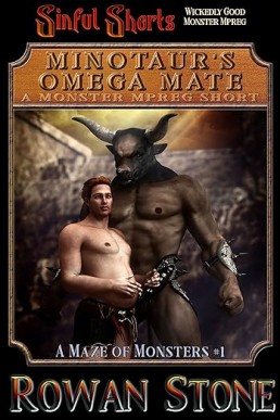 Minotaur's Omega Mate: A Monster Mpreg Short (A Maze of Monsters Book 1)