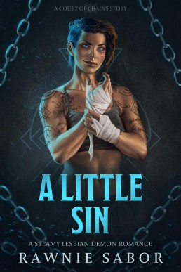 A Little Sin: A Steamy Lesbian Demon Romance (Court of Chains Book 3)