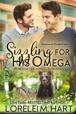 Sizzling for His Omega (Omegas of Oliver Creek 12)